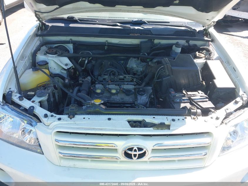 2006 Toyota Highlander Sport V6 VIN: JTEGP21A860115060 Lot: 43172440