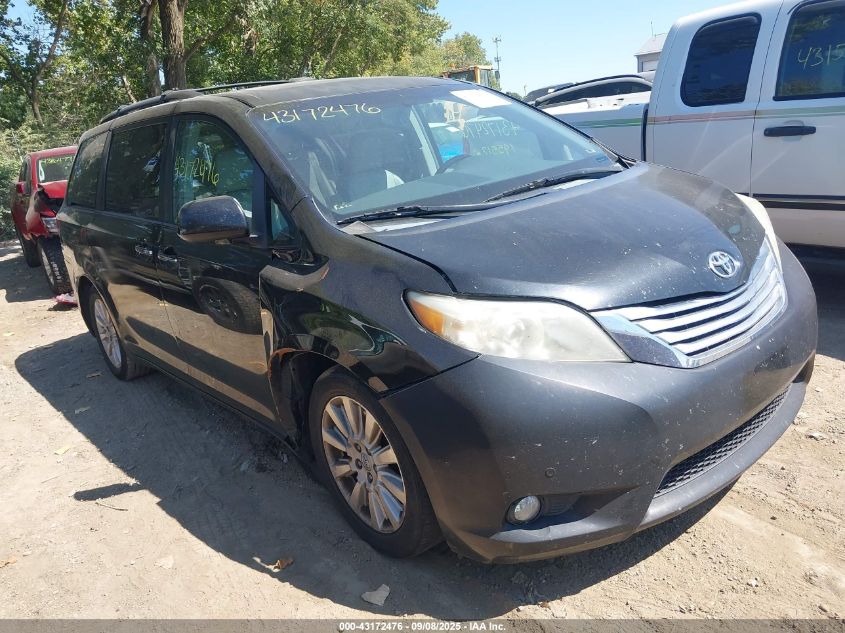 TOYOTA SIENNA LIMITED V6 7 PASSENGER