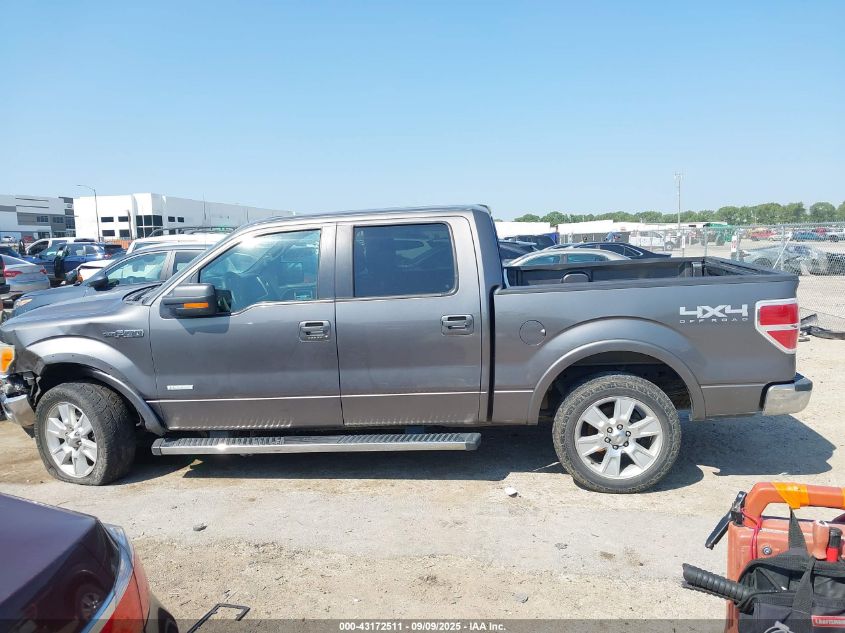 2012 Ford F-150 Lariat VIN: 1FTFW1ETXCFB24098 Lot: 43172511