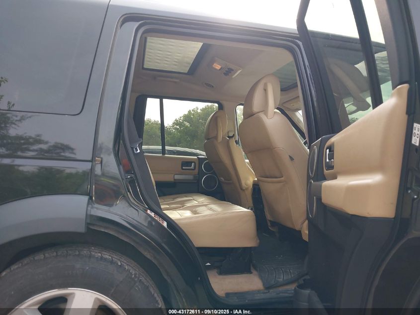 2008 Land Rover Lr3 V8 Hse VIN: SALAG25468A446644 Lot: 43172611