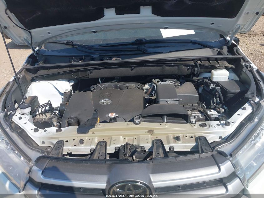 2019 Toyota Highlander Xle VIN: 5TDKZRFH1KS562134 Lot: 43172637