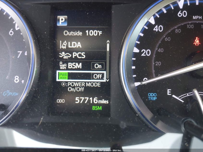 2019 Toyota Highlander Xle VIN: 5TDKZRFH1KS562134 Lot: 43172637