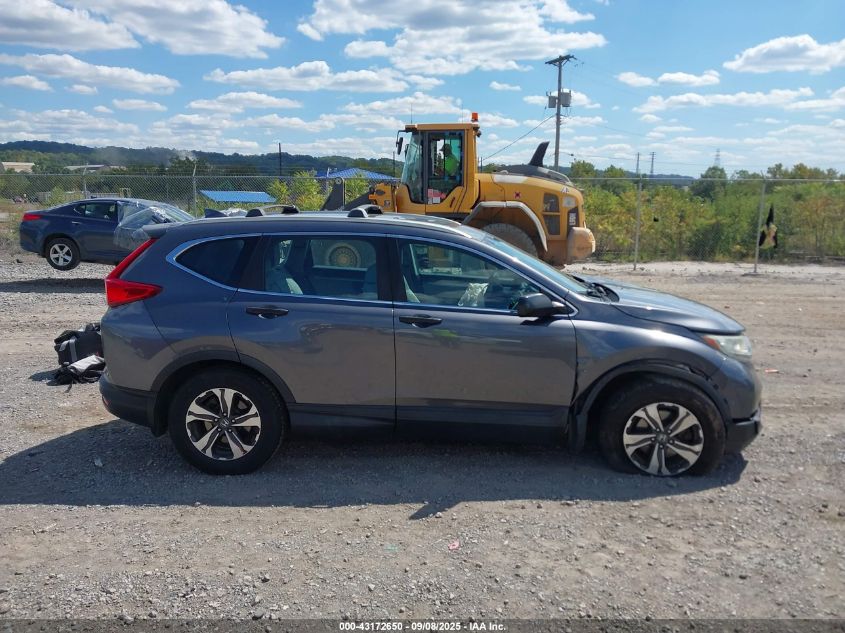2017 Honda Cr-V Lx VIN: 2HKRW6H37HH218667 Lot: 43172650