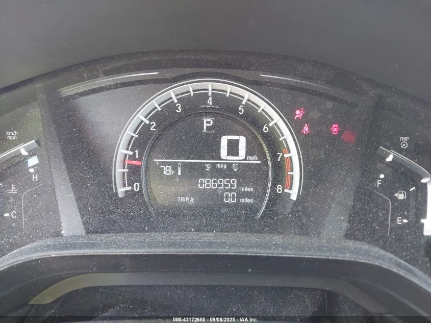 2017 Honda Cr-V Lx VIN: 2HKRW6H37HH218667 Lot: 43172650