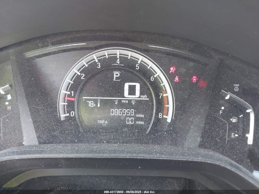 2017 Honda Cr-V Lx VIN: 2HKRW6H37HH218667 Lot: 43172650