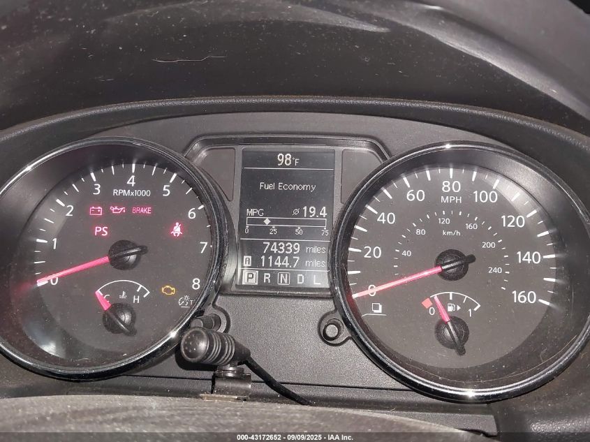 2014 Nissan Rogue Select S VIN: JN8AS5MT3EW102126 Lot: 43172652