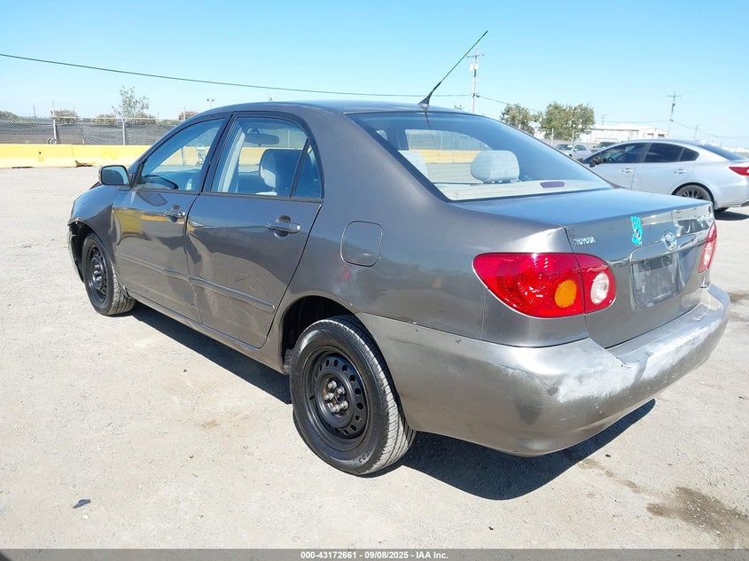2004 Toyota Corolla Le grey sedan gasoline 1NXBR38E84Z316594 photo #4