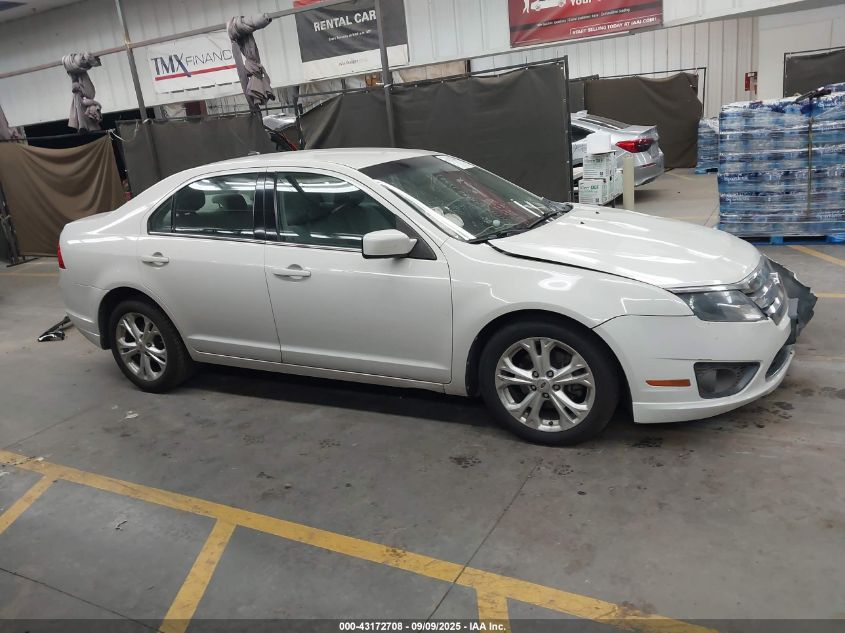 2012 Ford Fusion Se VIN: 3FAHP0HA8CR138956 Lot: 43172708
