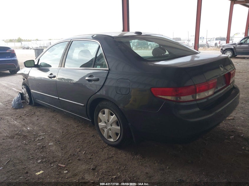 2004 Honda Accord 3.0 Ex blue sedan gasoline 1HGCM66814A075387 photo #4