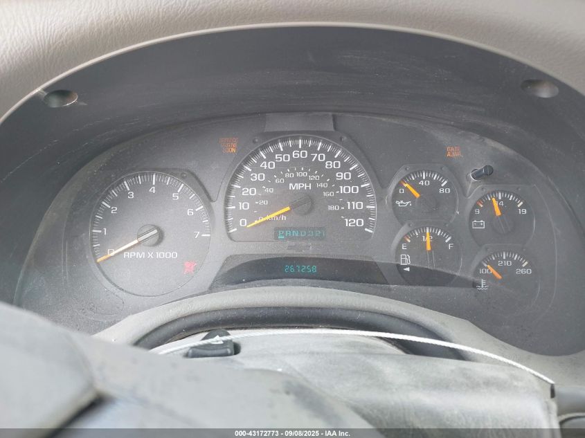 2003 Chevrolet Trailblazer Lt VIN: 1GNDT13S732161375 Lot: 43172773