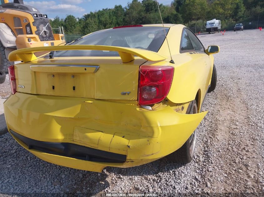 2004 Toyota Celica Gt VIN: JTDDR32T440179696 Lot: 43172835