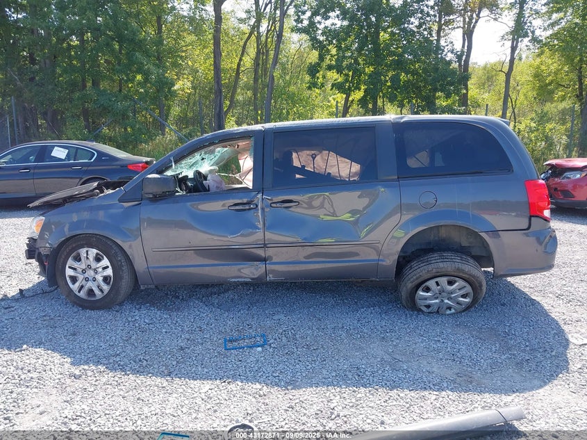 2017 Dodge Grand Caravan Se VIN: 2C4RDGBGXHR850539 Lot: 43172871