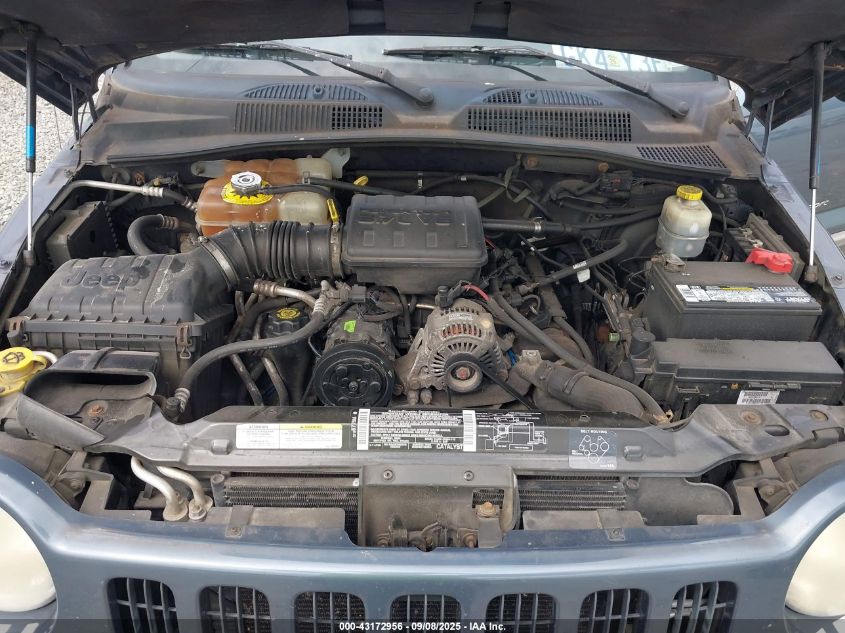 2002 Jeep Liberty Sport VIN: 1J4GL48K42W315980 Lot: 43172956