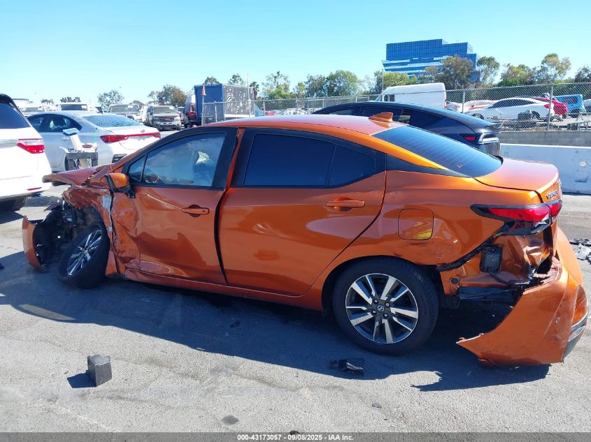2021 Nissan Versa Sv Xtronic Cvt VIN: 3N1CN8EV0ML855701 Lot: 43173057