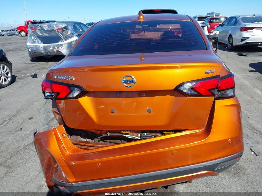 2021 Nissan Versa Sv Xtronic Cvt VIN: 3N1CN8EV0ML855701 Lot: 43173057