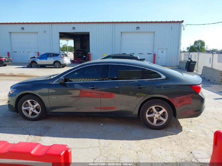 2017 Chevrolet Malibu Ls VIN: 1G1ZB5STXHF289315 Lot: 43173065
