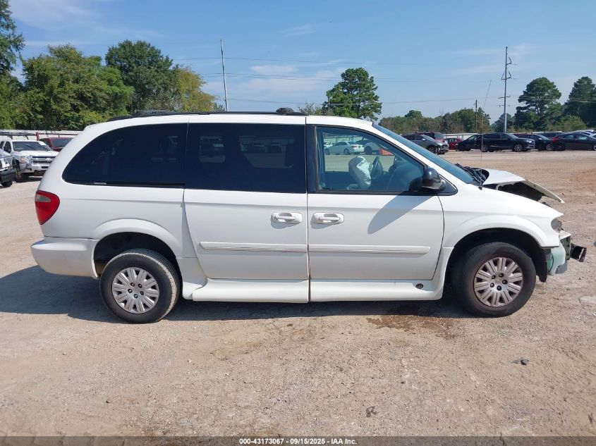 2006 Chrysler Town & Country Lx VIN: 2A4GP44R86R827893 Lot: 43173067