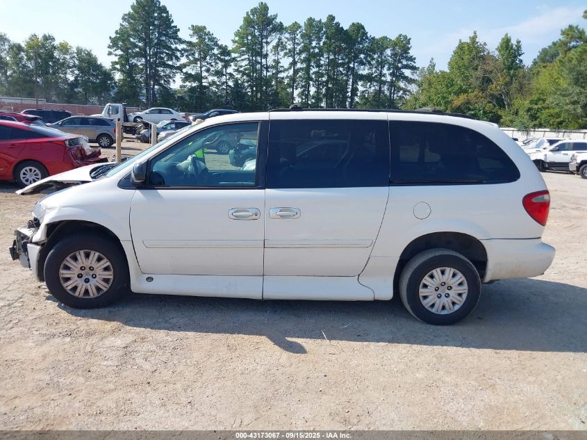 2006 Chrysler Town & Country Lx VIN: 2A4GP44R86R827893 Lot: 43173067