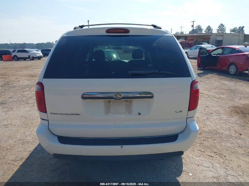 2006 Chrysler Town & Country Lx VIN: 2A4GP44R86R827893 Lot: 43173067