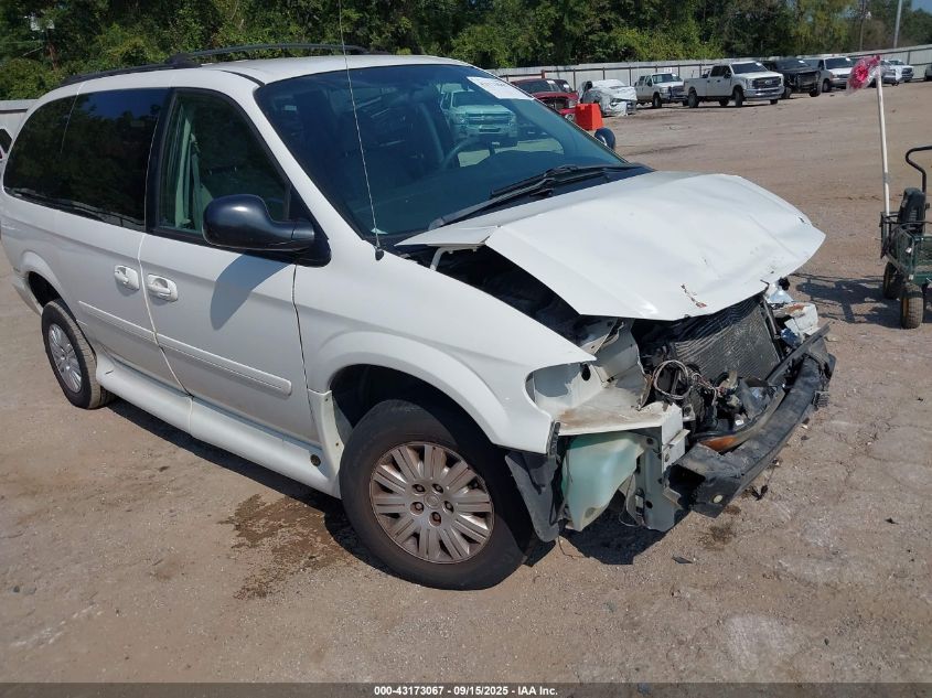 2006 Chrysler Town & Country Lx VIN: 2A4GP44R86R827893 Lot: 43173067
