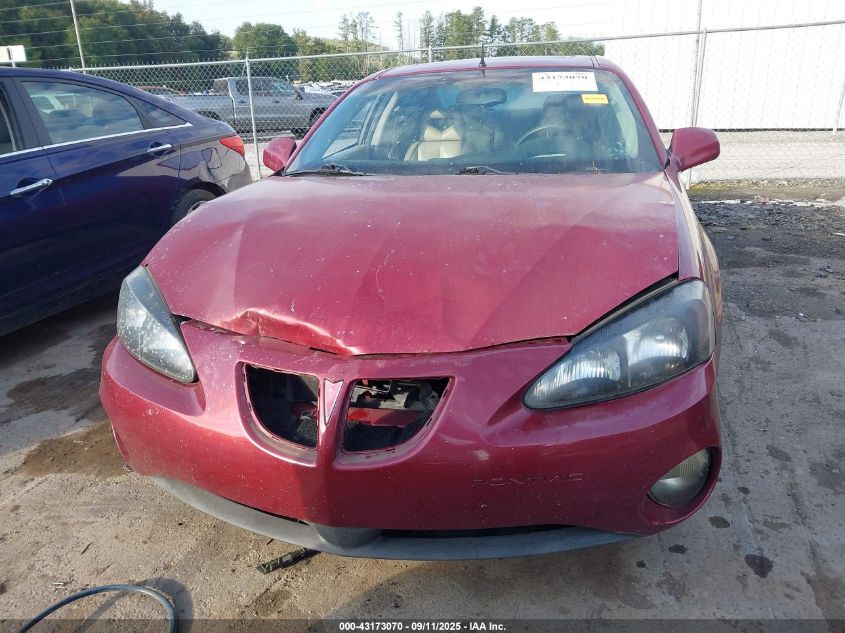 2004 Pontiac Grand Prix Gtp VIN: 2G2WR544641214046 Lot: 43173070