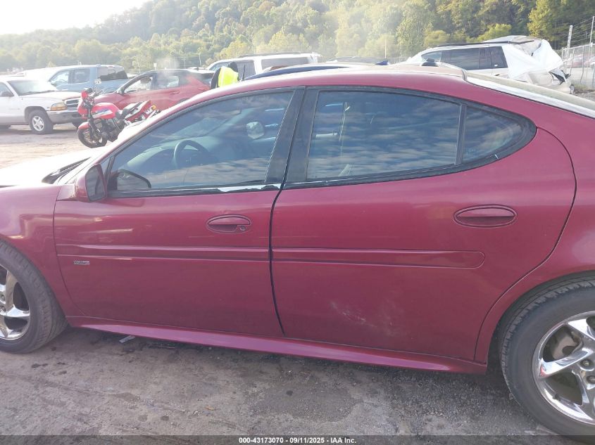 2004 Pontiac Grand Prix Gtp VIN: 2G2WR544641214046 Lot: 43173070