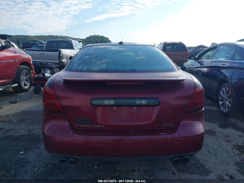 2004 Pontiac Grand Prix Gtp VIN: 2G2WR544641214046 Lot: 43173070