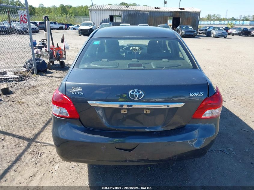 2009 Toyota Yaris VIN: JTDBT903691309655 Lot: 43173079