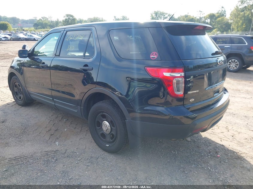 2014 Ford Police Interceptor black other gasoline 1FM5K8AR1EGC02089 photo #4