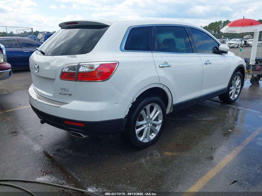 Vin: jm3tb2da2c0357794, lot: 43667581, mazda cx-9 grand touring 20124