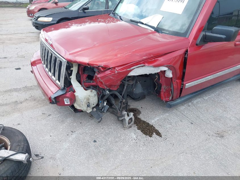 2006 Jeep Commander Limited VIN: 1J8HH58276C352863 Lot: 43173191