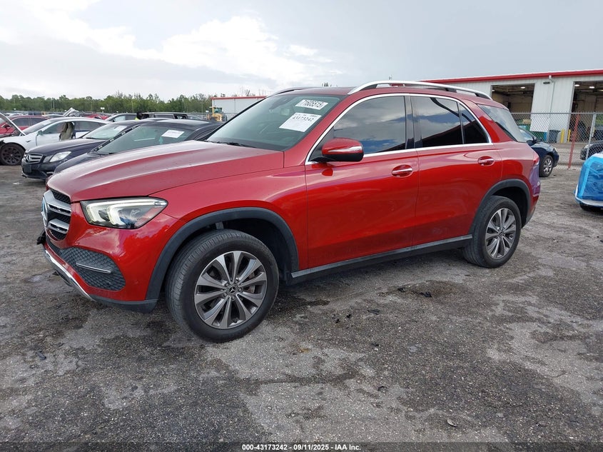 2020 Mercedes-Benz Gle 350 4Matic red suv gasoline 4JGFB4KB3LA028315 photo #3