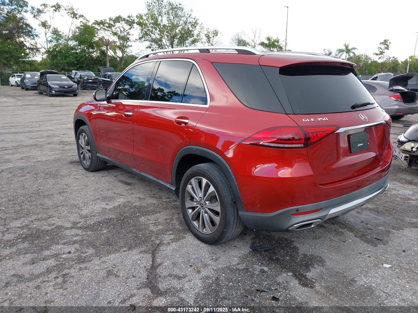 2020 Mercedes-Benz Gle 350 4Matic red suv gasoline 4JGFB4KB3LA028315 photo #4