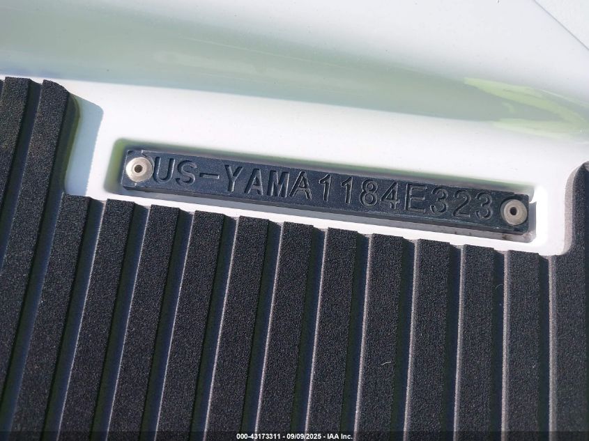 2023 Yamaha Vx Cruiser Ho VIN: SW6JR1012375 Lot: 43173311