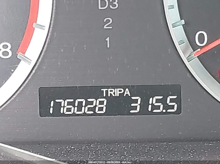 2010 Honda Accord 2.4 Lx VIN: 1HGCP2F34AA172616 Lot: 43173312