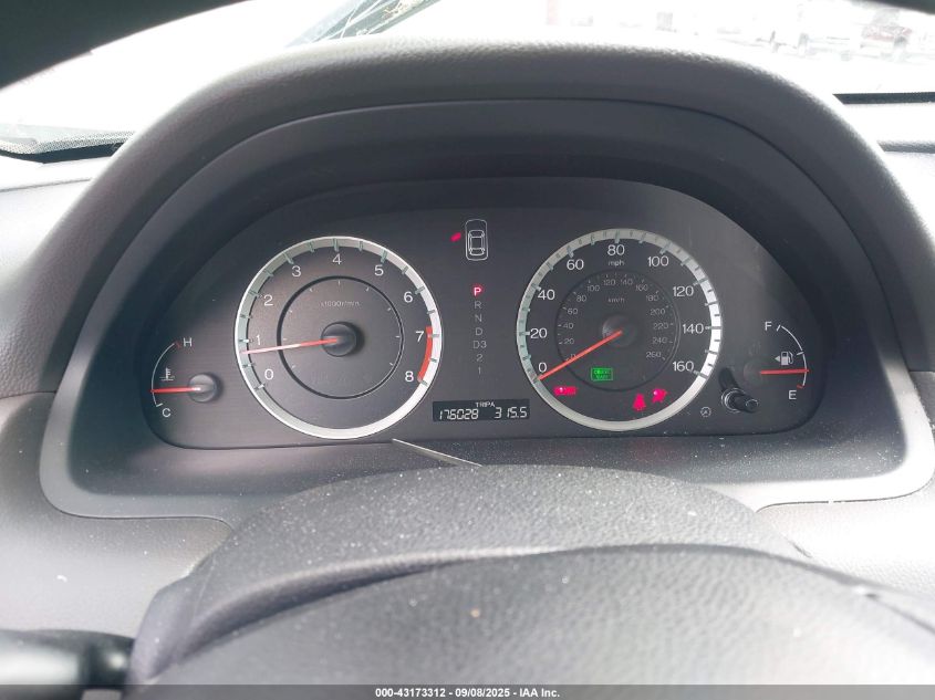 2010 Honda Accord 2.4 Lx VIN: 1HGCP2F34AA172616 Lot: 43173312