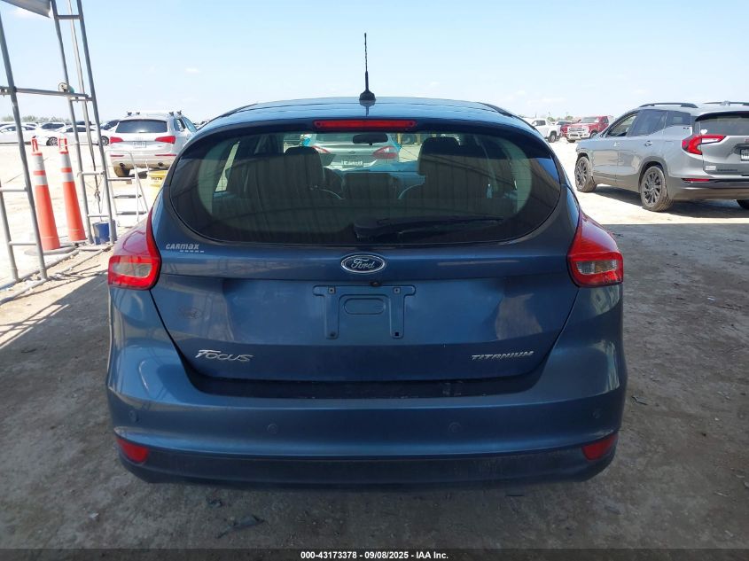 2018 Ford Focus Titanium VIN: 1FADP3N21JL230788 Lot: 43173378