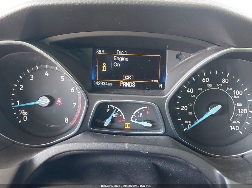 2018 Ford Focus Titanium VIN: 1FADP3N21JL230788 Lot: 43173378