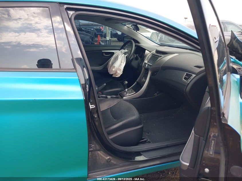 2013 HYUNDAI ELANTRA LIMITED 5NPDH4AE5DH233229