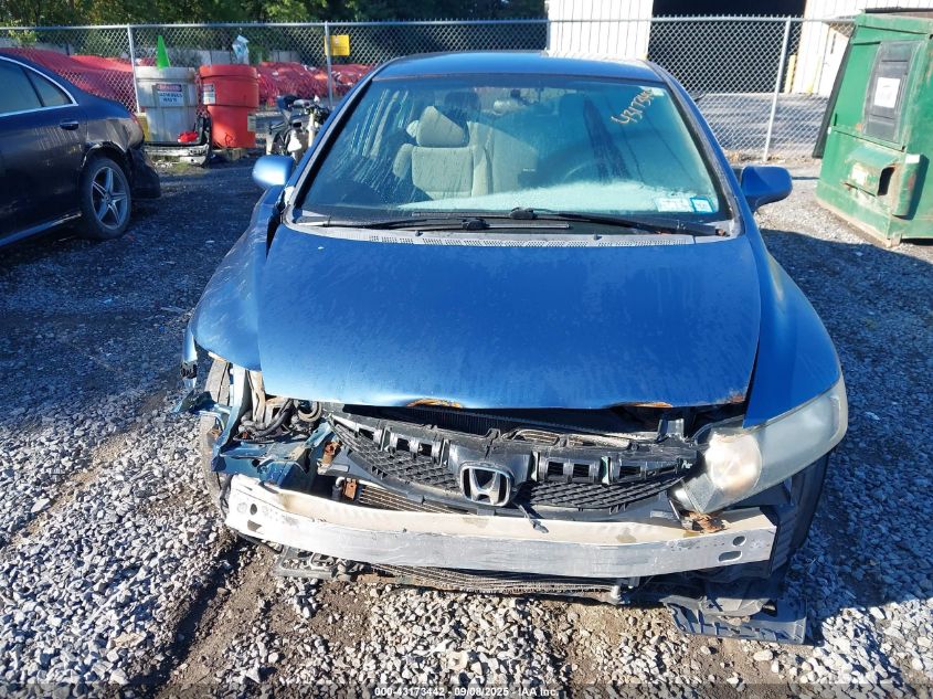 2010 Honda Civic Lx VIN: 2HGFA1F50AH308316 Lot: 43173442