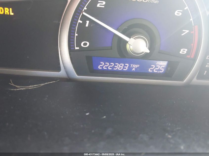 2010 Honda Civic Lx VIN: 2HGFA1F50AH308316 Lot: 43173442