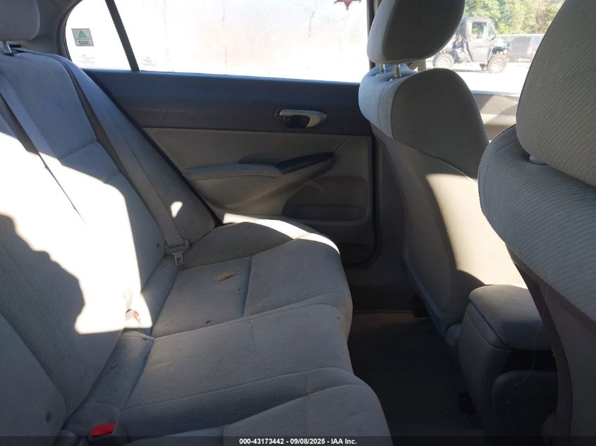 2010 Honda Civic Lx VIN: 2HGFA1F50AH308316 Lot: 43173442