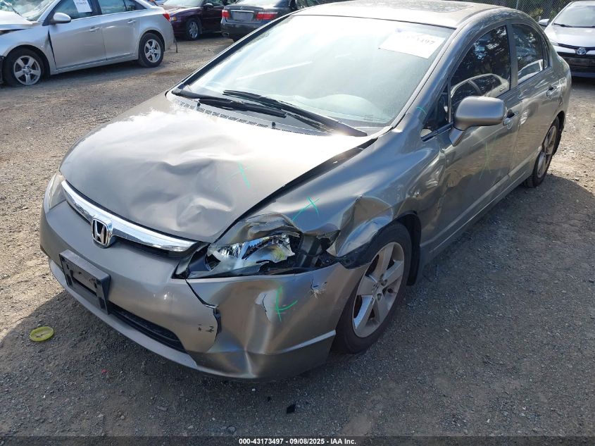 2008 Honda Civic Lx VIN: 2HGFA165X8H107792 Lot: 43173497