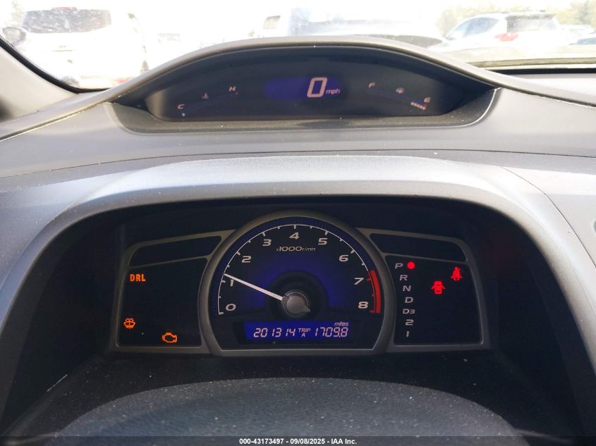 2008 Honda Civic Lx VIN: 2HGFA165X8H107792 Lot: 43173497