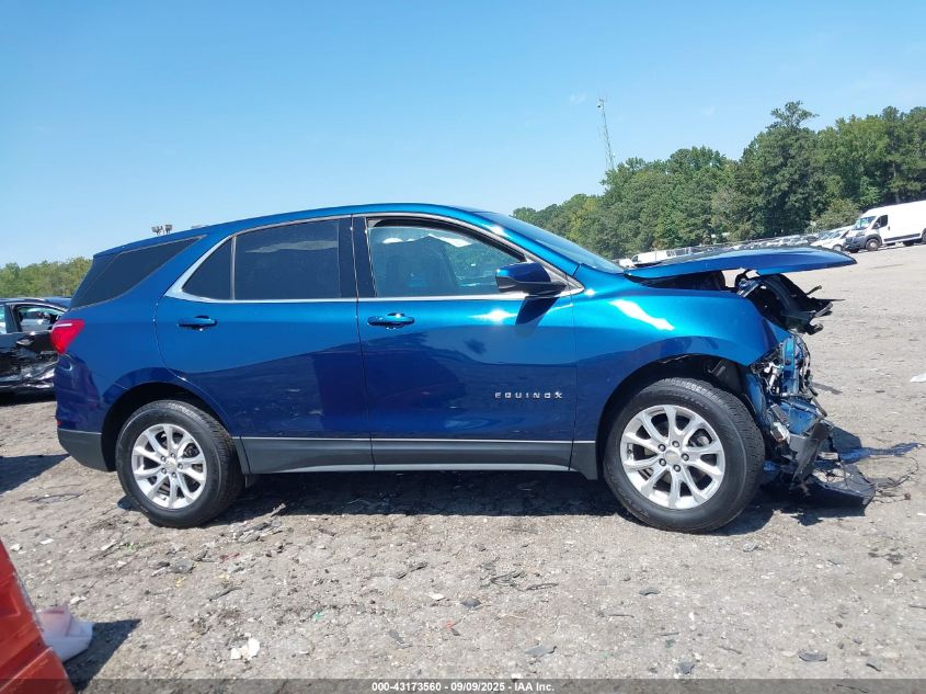 2020 Chevrolet Equinox Fwd Lt 1.5L Turbo VIN: 2GNAXKEV6L6175372 Lot: 43173560