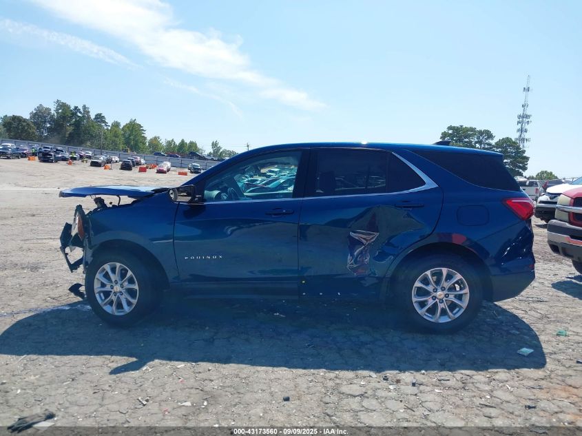 2020 Chevrolet Equinox Fwd Lt 1.5L Turbo VIN: 2GNAXKEV6L6175372 Lot: 43173560