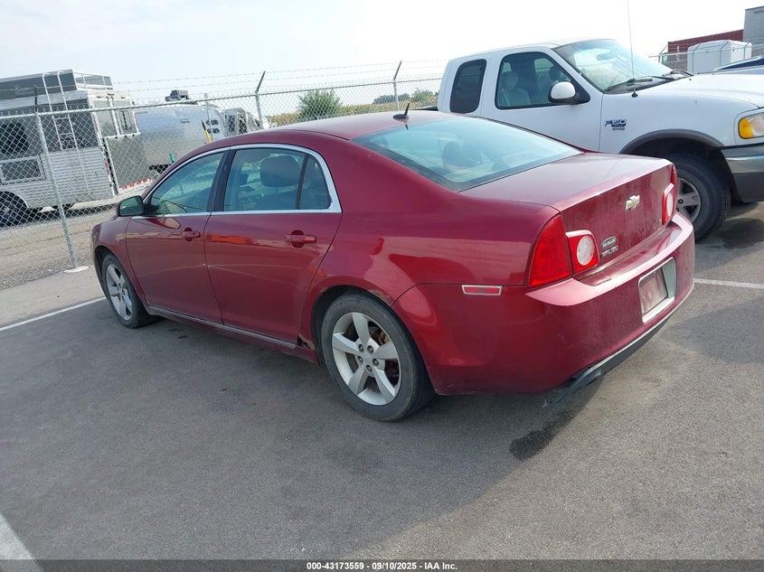 2009 Chevrolet Malibu Lt red sedan gasoline 1G1ZJ57B39F221684 photo #4