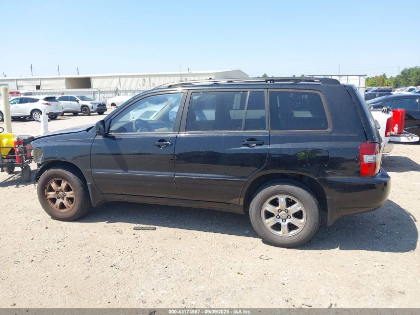 2004 Toyota Highlander Limited VIN: JTEGP21AX40017080 Lot: 43173567