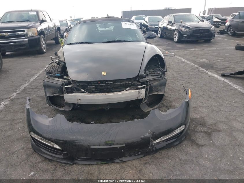 2011 Porsche Boxster VIN: WP0CA2A84BS710620 Lot: 43173616