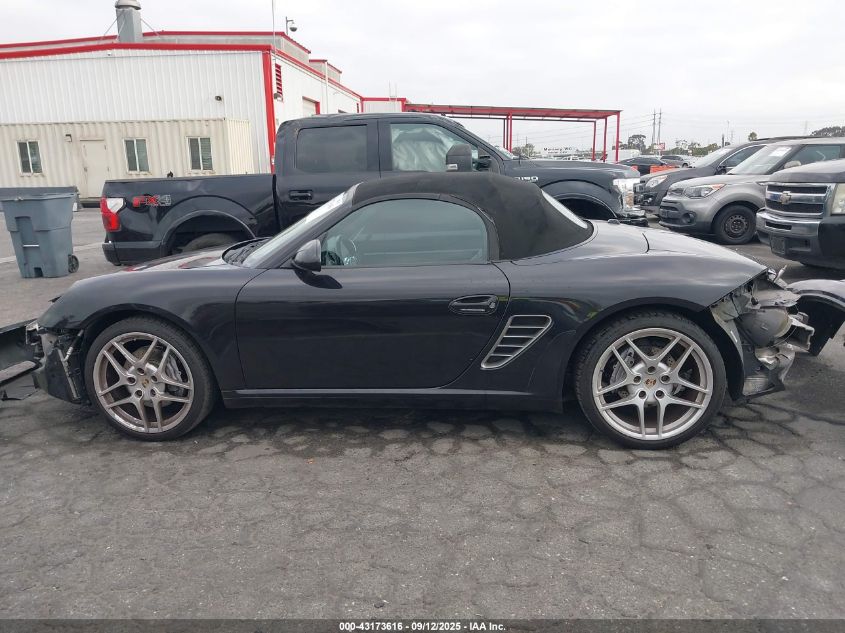 2011 Porsche Boxster VIN: WP0CA2A84BS710620 Lot: 43173616